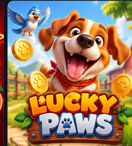 Lucky Paws game concept artwork