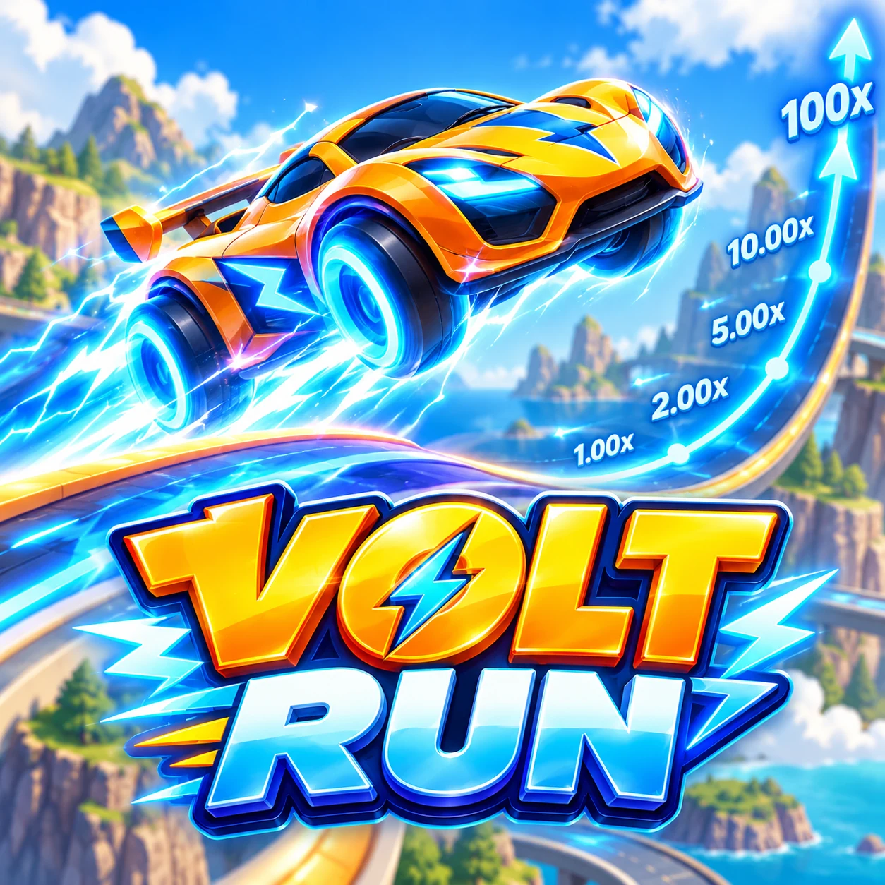 Volt Run game concept artwork